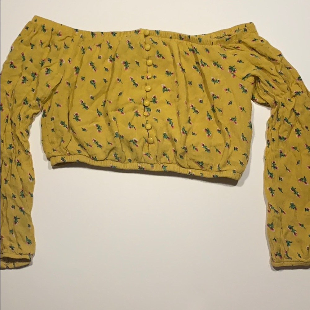 Crop top long sleeve